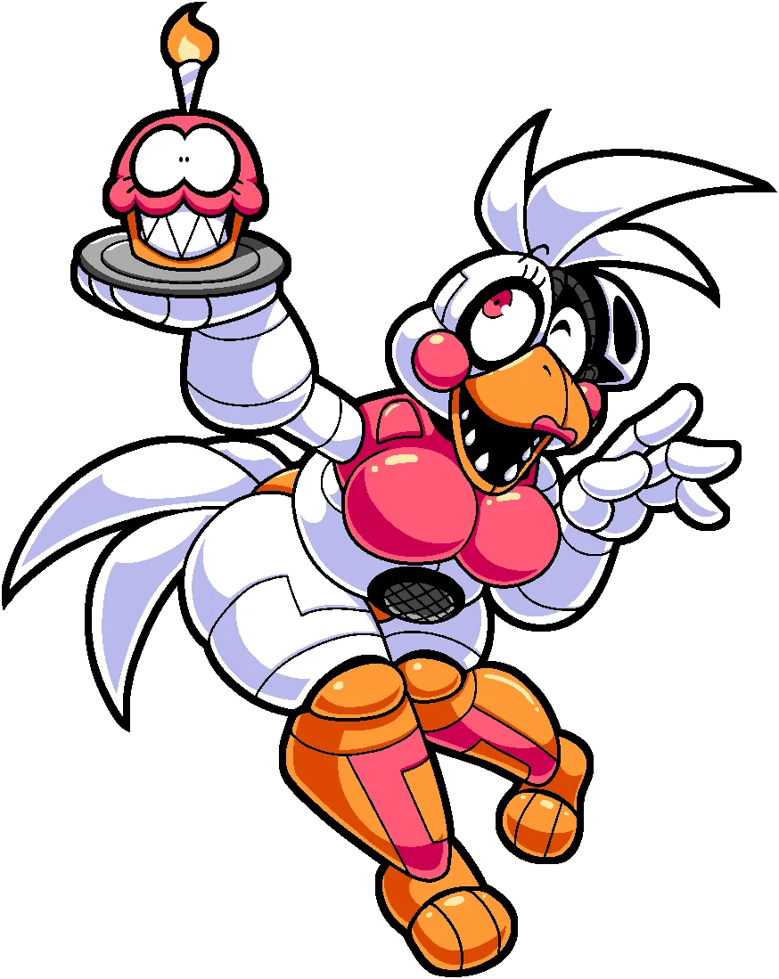 Five Nights at Frickbear's 3 — Funtime Chica