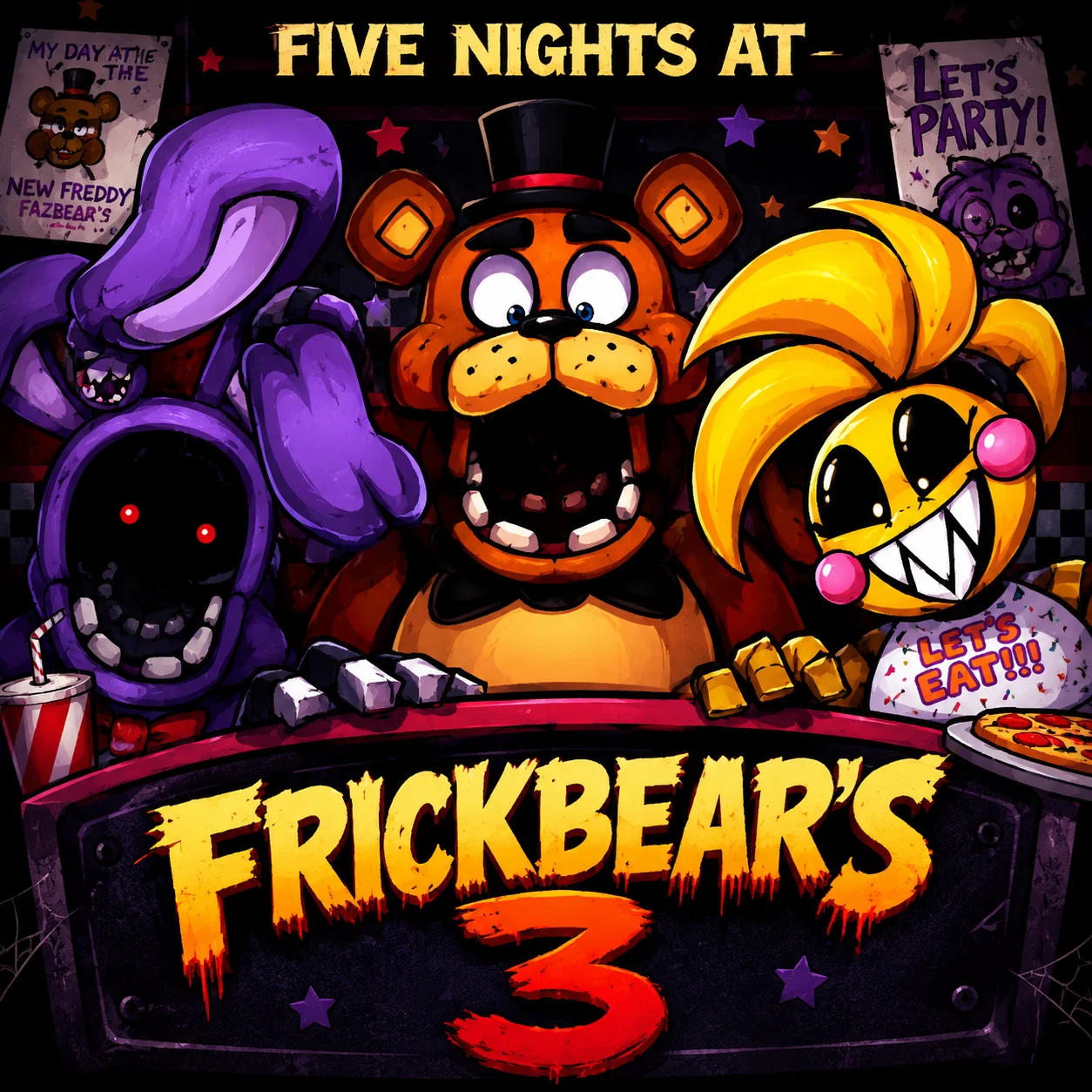 Five Nights at Frickbear's 3 — cover art