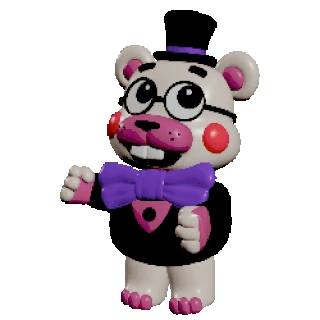 Five Nights at Frickbear's 3 — Helpy dancing mascot